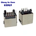 RJ45 8P8C フラットピンシールドコネクタネットワークポートメスソケット 180 度ピン RJ45 ネットワークインターフェース